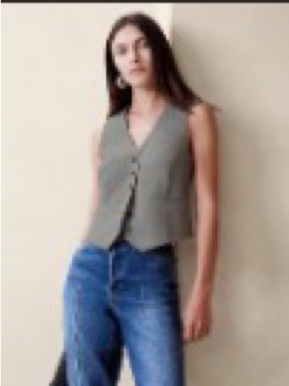 Banana Republic NWT Sienna Italian Wool Vest - 12